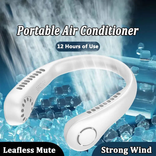 Portable Neck Hanging Fan