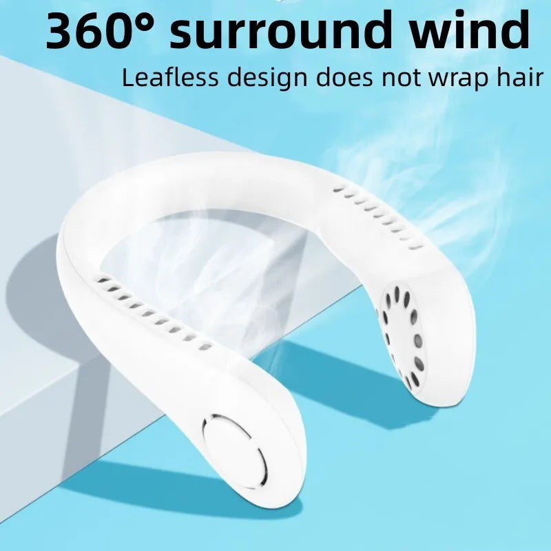 Portable Neck Hanging Fan