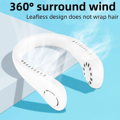 Portable Neck Hanging Fan