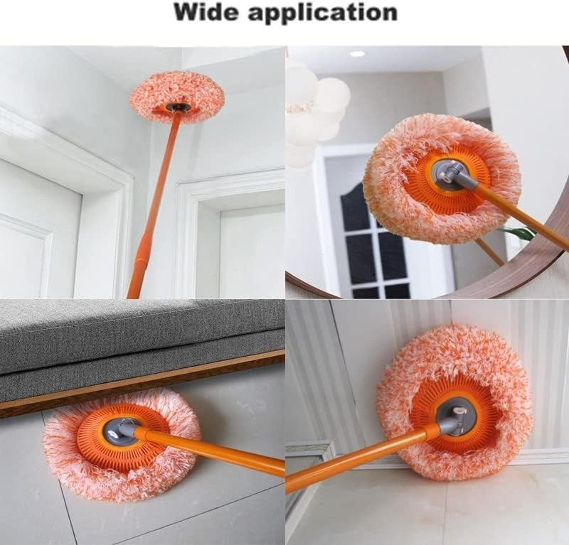 Long-Handle Telescopic Cleaning Mop – 360°