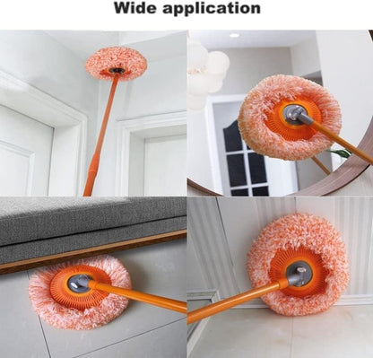 Long-Handle Telescopic Cleaning Mop – 360°