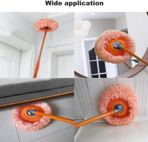 Long-Handle Telescopic Cleaning Mop – 360°